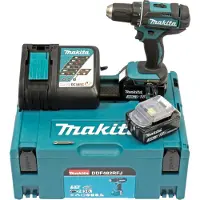 Makita DDF482RFJ Perceuse Visseuse Sans-fil - 18V Li-ion - 2 Batteries 3,0 Ah - MAKPAC - 62 Nm