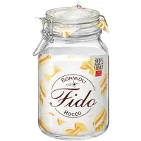 Bormioli Rocco Récipients alimentaires Rocco fido Verre transparent (2 L) (6 pièces)