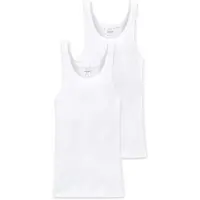Schiesser Maillot de corps blanc