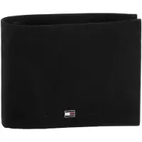 Tommy Hilfiger Johnson Flap And Coin Pocket Wallet Noir Homme