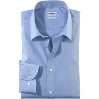 Olymp Level Five Chemise Coupe Cintrée Bleu taille 37