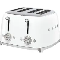 Smeg Tsf03wheu Toaster 4 Slot Wh