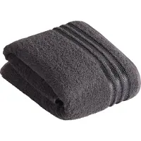 Vossen Serviette de Bain Vossen Cult de Luxe Graphit (100 x 150 cm)