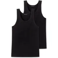 Schiesser Maillot de corps 'Authentic' noir