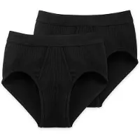 Schiesser Slip 'Authentic Sport' noir