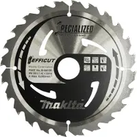Makita Efficut 190x30x24z Wood Circular Saw Disc Clair