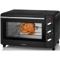 Bomann Multi-four MBG 6023 CB noir, 30 L, tournebroche