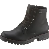 Rieker Bottines à lacets noir