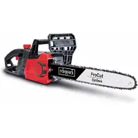 Scheppach tronçonneuse électrique CSE2700 | moteur de 2700 W | guide et chaîne de 45,5 cm (18") | poids réduit | système de serrage rapide | légère et compacte