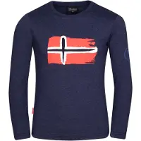 TROLLKIDS Oslo Long Sleeve T-shirt Bleu 164 cm Enfants