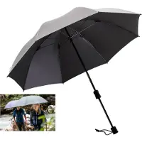Euroschirm - Parapluie de randonnée - Swing Handsfree Silver UV - Gris