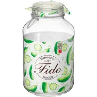 Multi Patentglas Fido Bormioli 4 ltr Ø16x28 cm,6 stk/krt