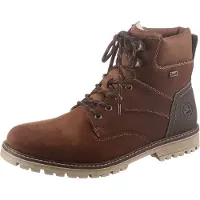 Rieker Bottines à lacets marron châtaigne / sépia / moka