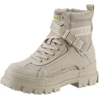 Buffalo Bottines à lacets 'Aspha Com1' beige
