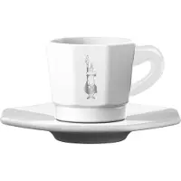 Bialetti RTATZ402 tasse à café blanche 4 pcs