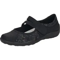 Remonte Ballerines à lanières anthracite / noir