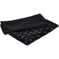 Mister tee Serviette 'Lit' noir / blanc
