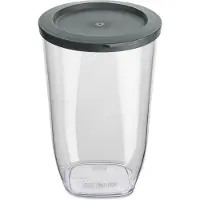 Koziol Récipient pour aliments en vrac CONNECT, plastique, 1500 ml, couvercle anthracite,