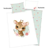Herding Giraffe Parure de lit bébé 100 x 135 cm
