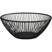 Aps Korb "SVART", Stockage du pain, Noir
