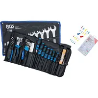 Bgs Assortiment d'outils dans une trousse à roulettes | 270 pcs.