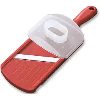 Kyocera - Csn-152-Nrd - Mandoline - Double Coupe Rouge - Lame Céramique