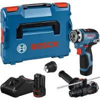 Bosch Professional 06019H3009 Professional GSR 12V-35 FC Kit perceuse-visseuse sans fil 12,0 V, avec 2 batteries