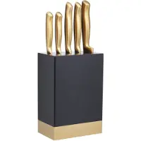 Masterclass Mcknbcop Kitchen Knife 5 Units Doré