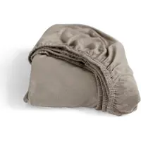 Cinderella Drap-Housse Cinderella Taupe (Double Jersey)-180 x 200/210 cm