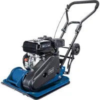 Scheppach Compacte vibrante essence HP1400S | Compresseur | 2 CV | 50 kg | Pression de compactage : 8200 N | Profondeur de compactage : 25 cm | Inclut un châssis et un tapis en caoutchouc