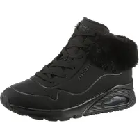 SKECHERS Uno - Fall Air 310539L-BBK, Chaussures d'hiver, pour filles, Noir
