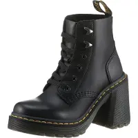 Dr. Martens Bottines à lacets 'Jesy' or / noir