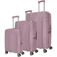 Travelite Ensemble de bagages 'Elvaa' rose ancienne