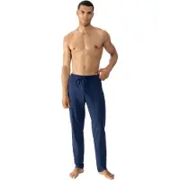 Mey Pantalon de pyjama 'Solid Night' bleu foncé