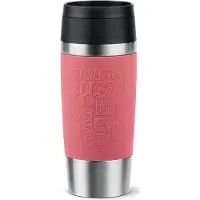 EMSA Travel Mug Classic 36 Ml Corail, Acier Inoxydable