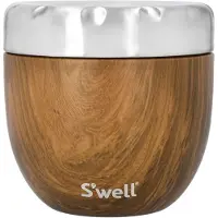 Swell Bol Alimentaire En Bois De Teck 2 En 1