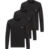 BOSS Classic 10243514 01 Long Sleeve Base Layer 3 Units Noir M Homme