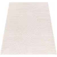 Paco Home Tapis d'extérieur Résistant aux intempéries Balcon Salon Scandinave Boho Unicolore Taille 120x170 cm