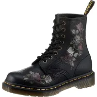 Dr. Martens Bottines à lacets '1460' taupe / vert / lie de vin / noir