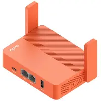Cudy AC1200 wireless router Fast Ethernet Orange