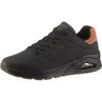 SKECHERS Baskets basses 'Uno - Suited On Air' anthracite