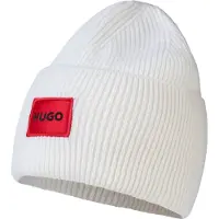 HUGO Bonnet 'Xaff 6' rouge / noir / blanc