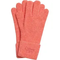Superdry Soft Rib Gloves Orange