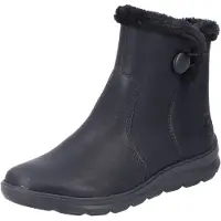 Rieker Bottes mi-bas pour femmes Z0080-00 schwarz 36