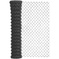 Alberts 604646 Grillage métallique, anthracite, hauteur 100 cm, longueur 15 m