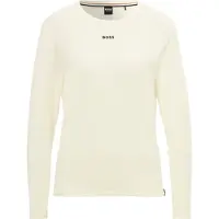 BOSS Haut de pyjama en coton stretch avec logo imprimé