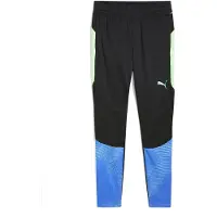 Puma Pantalon de sport 'IndividualFinal' bleu / menthe / noir