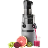 Eta Centrifugeuse Vitalic I Slow Juicer I 200 W I ouverture 75mm I Extraction de jus de qualité de fruits, légumes et herbes I REVERSE + fonction DripStop