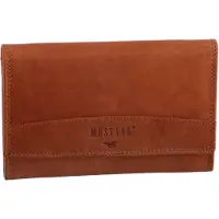 Mustang Cuir porte-monnaie Udine Long Wallet Cognac brun