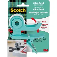Scotch C19 Dévidoir de ruban Turquoise